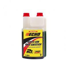Aceite sintético ECHO 2T 1 litro con dosificador